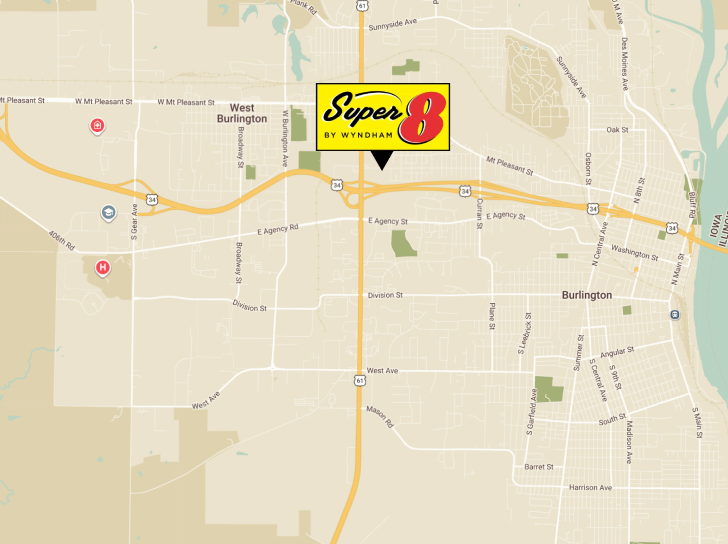 Super 8 by Wyndham Burlington - 802 Huffman Mill Rd, Burlington, North Carolina, 27215