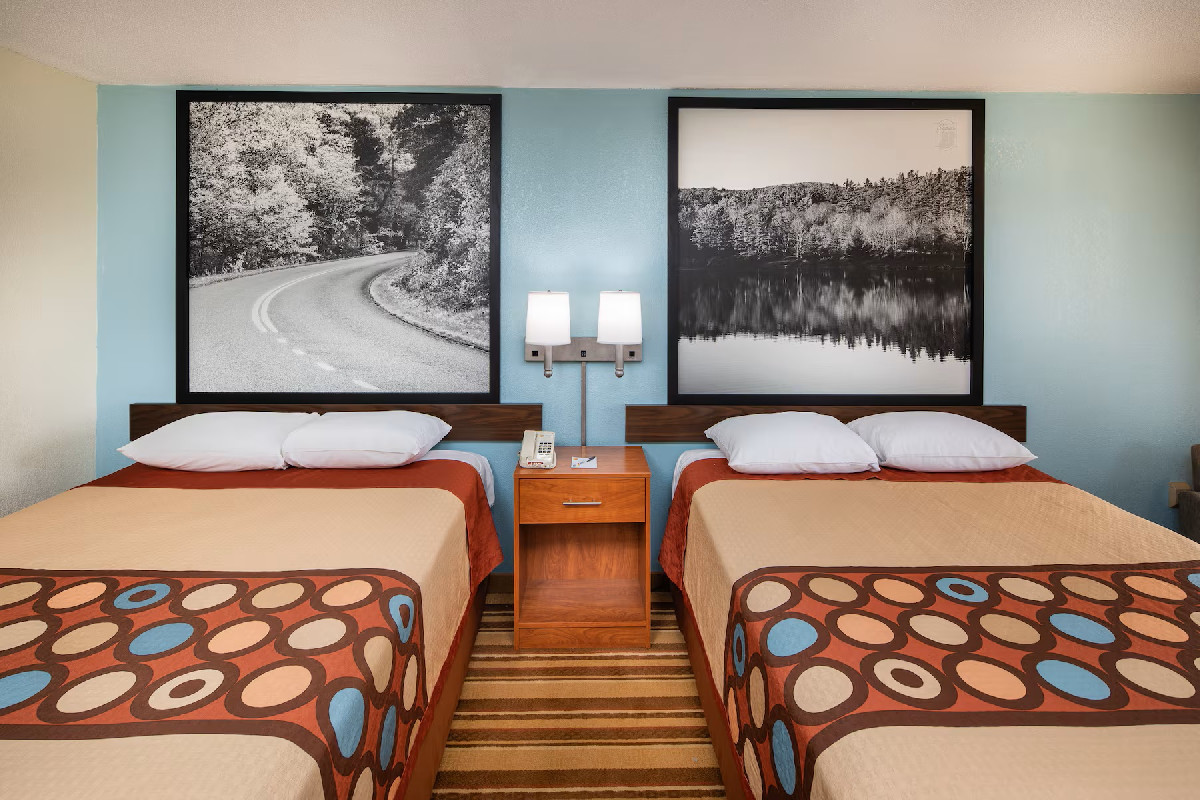2 Double Beds, Non-Smoking